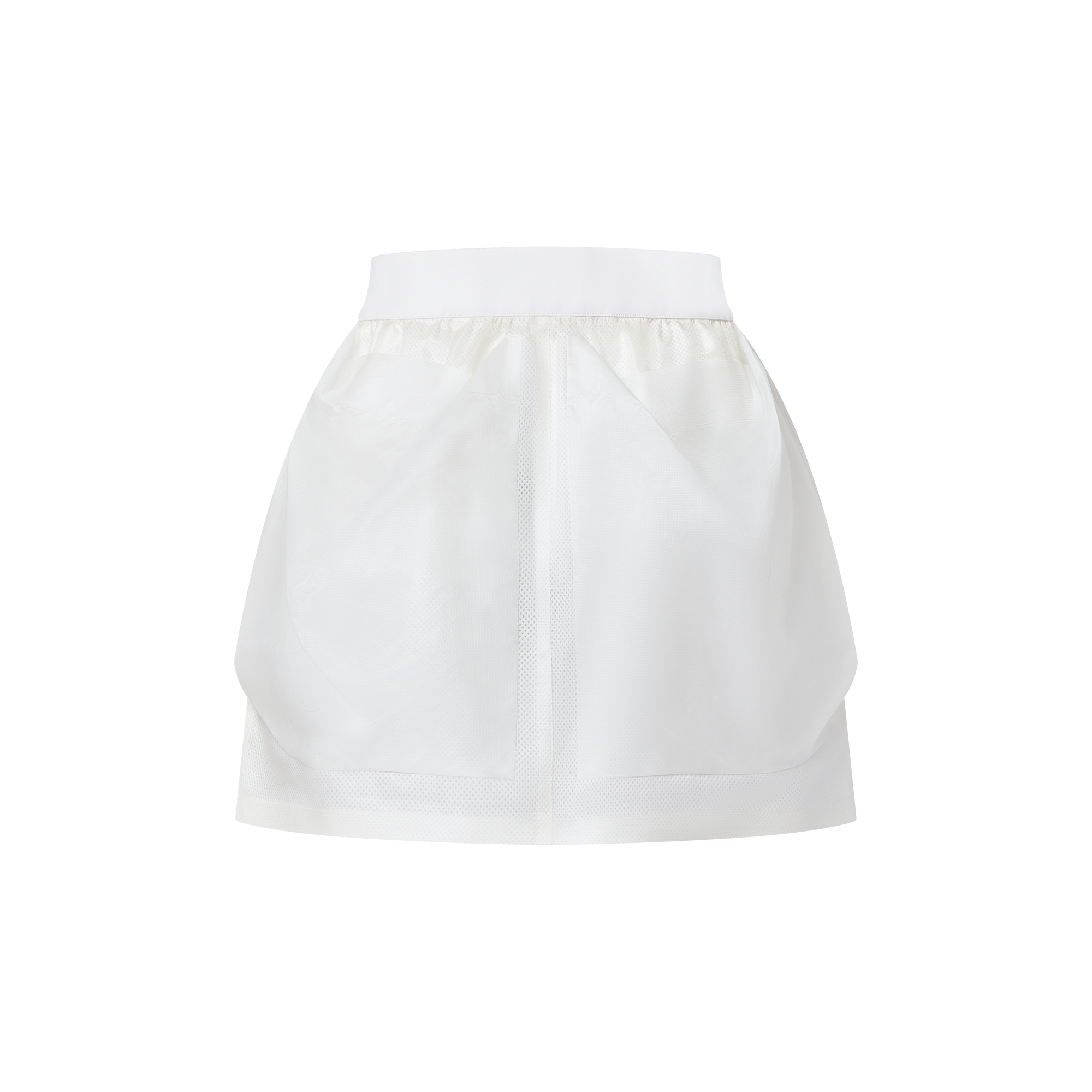 3D Pocket Technical Mini Skirt